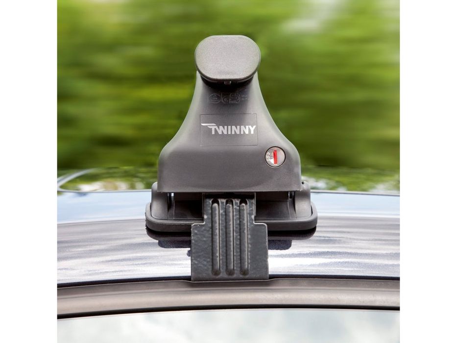 Set bare transversale portbagaj Twinny-Load TL S51 din otel, cu incuietori, pentru Audi A6 C6 Allroad, BMW X5 E53, Seat Ateca, Tarraco, Kamiq,
