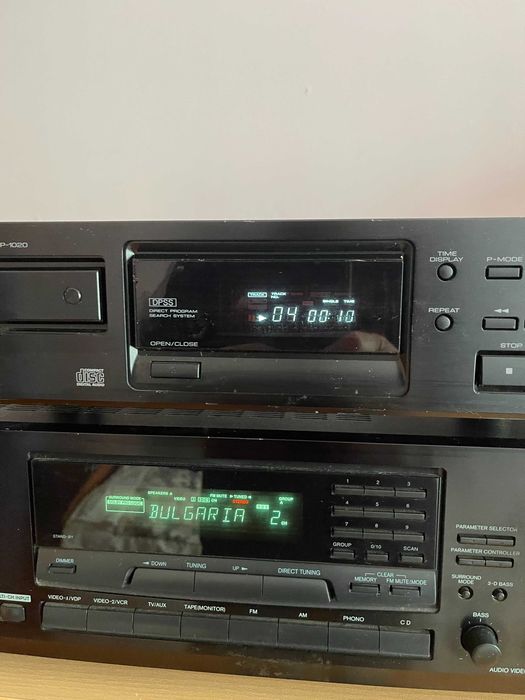 Аудиосистема – ресийвър Onkyo и CDP Kenwood