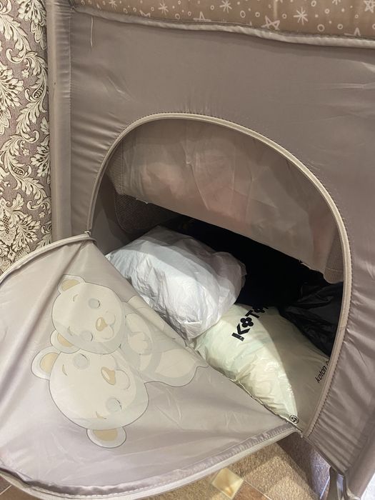 Детская кроватка манеж