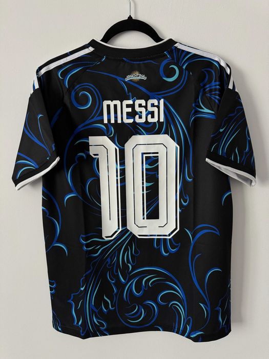 Tricou fotbal Argentina Away World Cup Messi