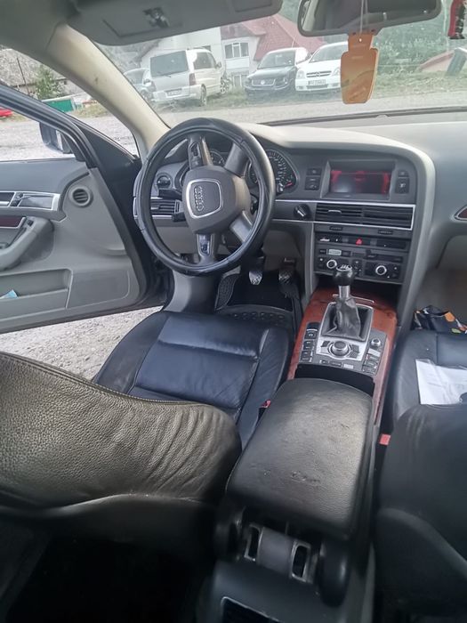 Audi A6 interior piele