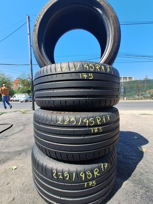 4 anvelope vara 225/45r17 Michelin  zp runflat rft dot 4420 Montaj Gratuit