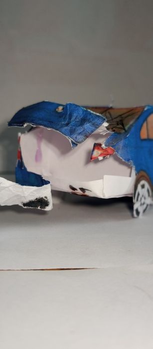 Skoda Octavia из бумаги