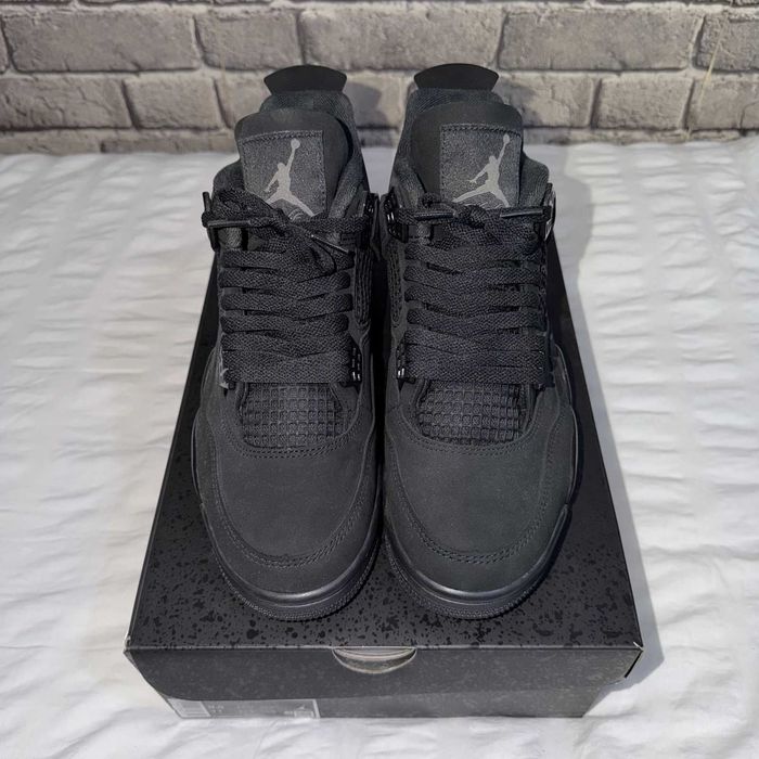 *BACK TO SCHOOL* Nike Air Jordan 4 Black Cat - Verificare Colet