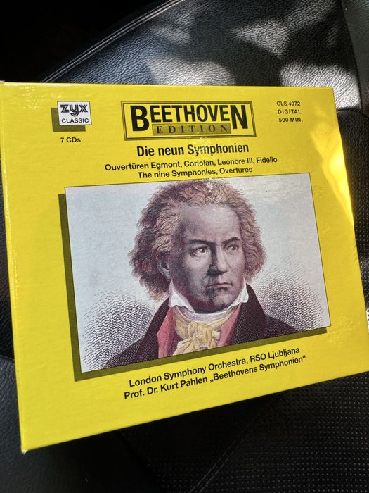 Colectie box 7 CD-uri Beethoven edition Zyx classic aproape noua