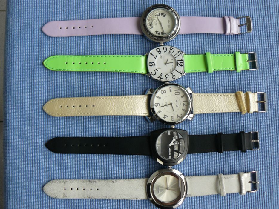 Ceas Dama "ABIJAH" DM 5 ,Mecanism Quartz,Curea Piele Eco