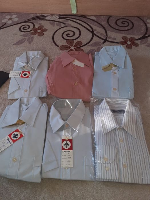 Ретро мъжки ризи,нови 5лв за брой