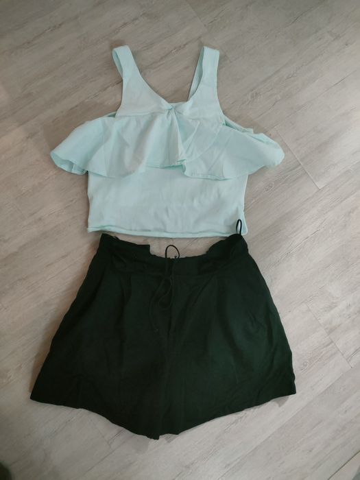 ZARA топ + шорты