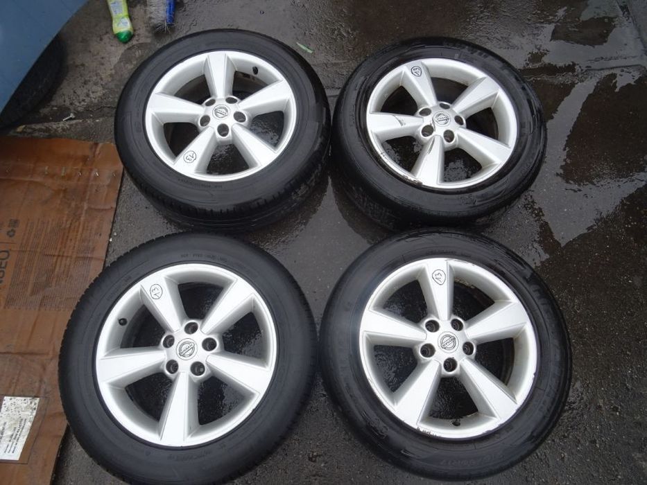 Vand Jante aliaj cu Cauciucuri Nissan Qashqai 215/60 R17 din 2009