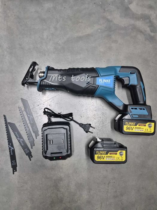 Fierastrau sabie cu 2 acumulatori, 96v 30000mAh