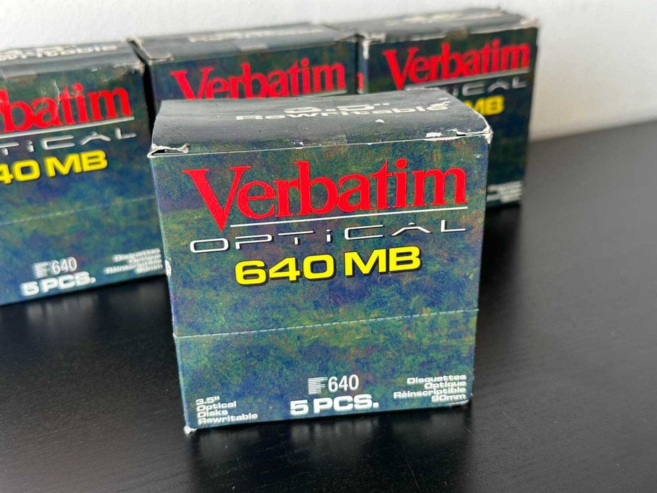Флопи Диск Verbatim Optical 640MB 3.5” MO Дискета