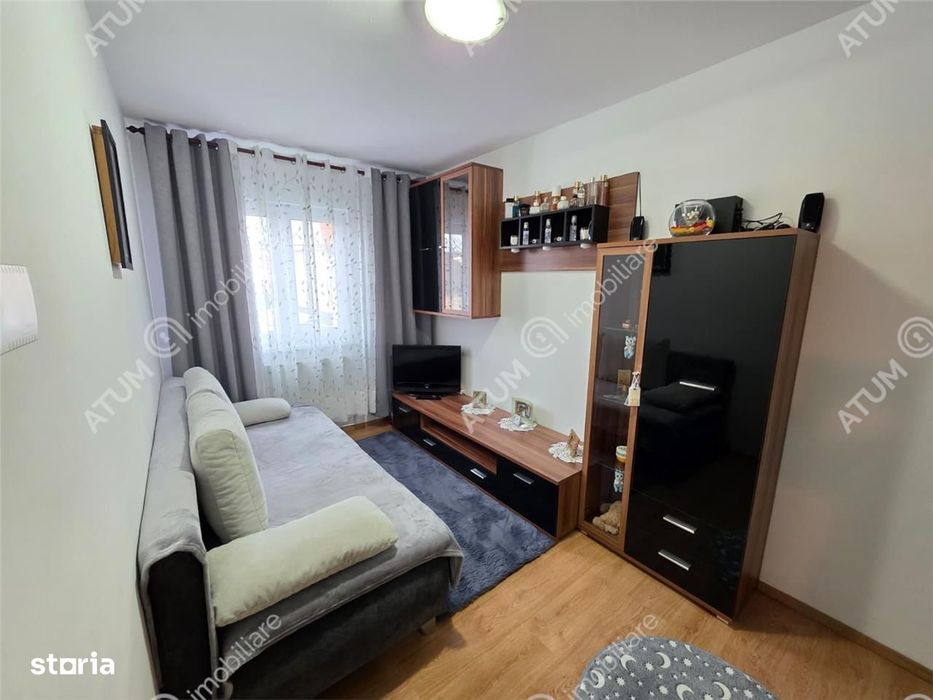 Garsoniera decomandata la etajul 1 in zona Lupeni din Sibiu
