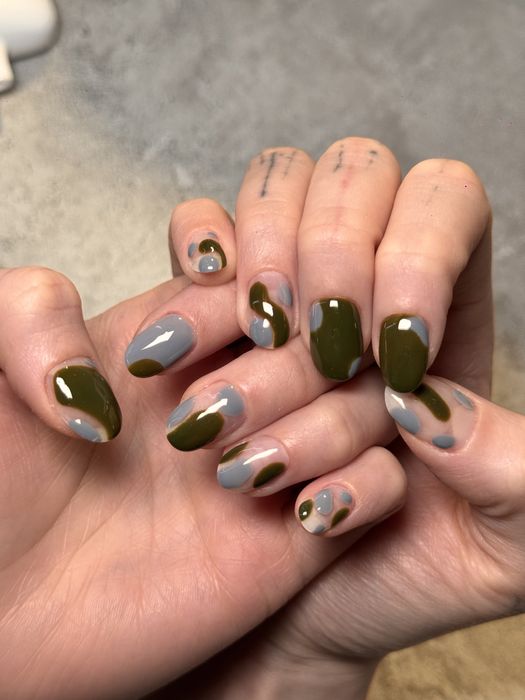 маникюр наращивание покрытие