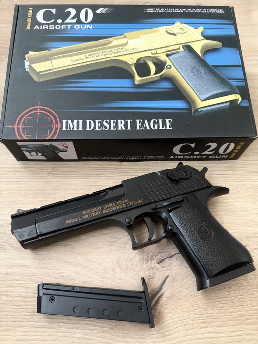 Метални Airsoft Пистолети + 1000 топчета подарък НОВИ МОДЕЛИ