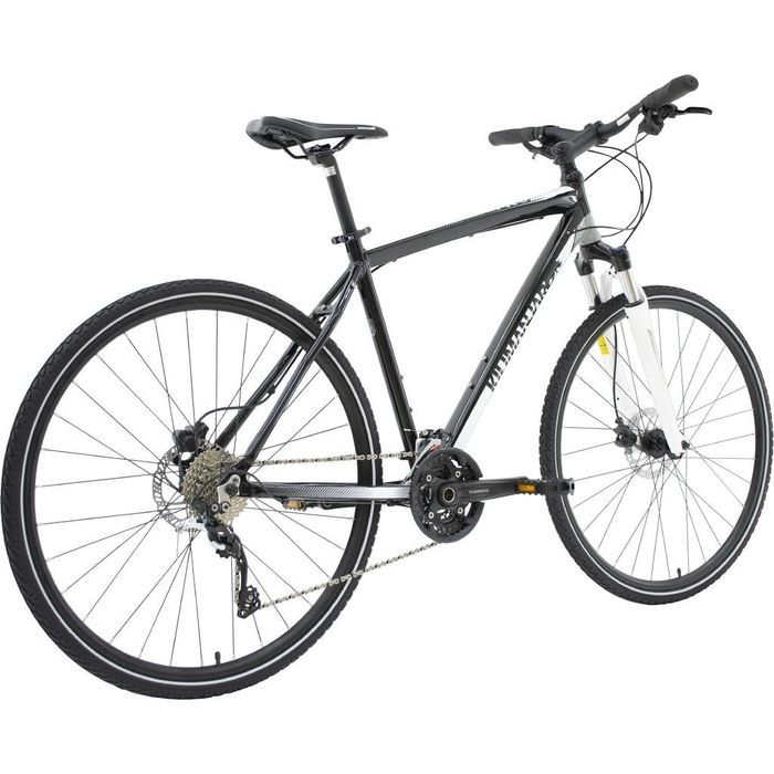 Bicicleta trekking 28 inch  X-Fact Cross Pro, 30 viteze 14.8kg negru, marime cadru 22