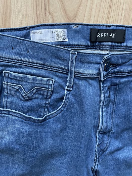 REPLAY / мъжки дънки slim fit W33