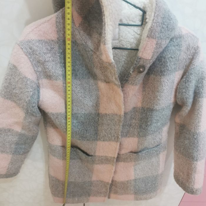 Haina / blanita palton fete marca Next 9 ani