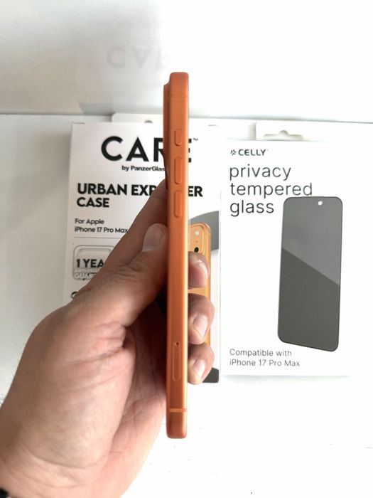 НОВ! iPhone 17 Pro Max 256GB Cosmic Orange ГАРАНЦИЯ!