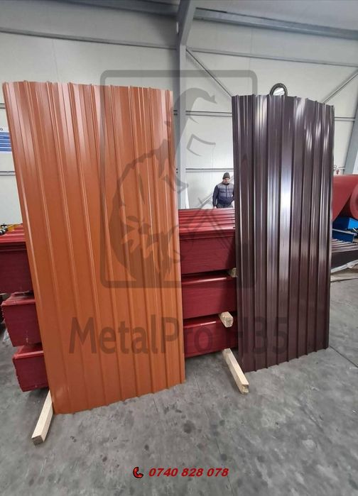 Vand  tabla cutata H35 H12 T10 6.20m x 1.10m  0.5mm grosime