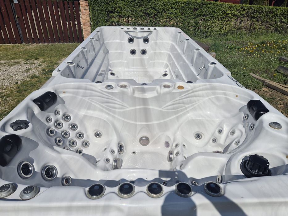 Piscina swim Spa 6M cu inot Contracurent si hidromasaj incalzitor