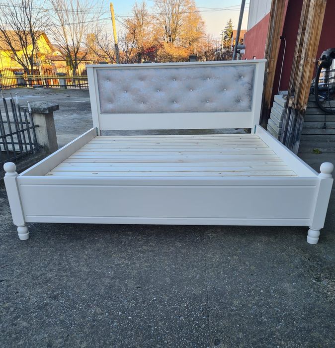 Pat dormitor leln masiv