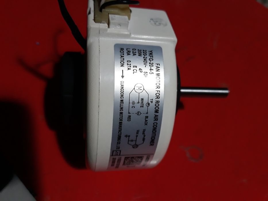 Motor ventilator inst.de aer condiționat