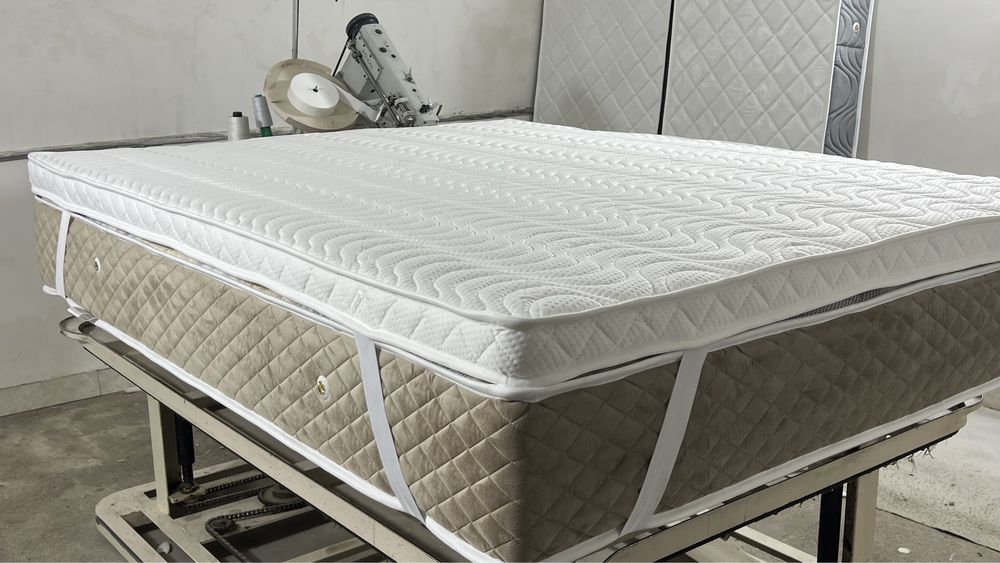 Ортопедический матрас с топпер и Анотамическеий