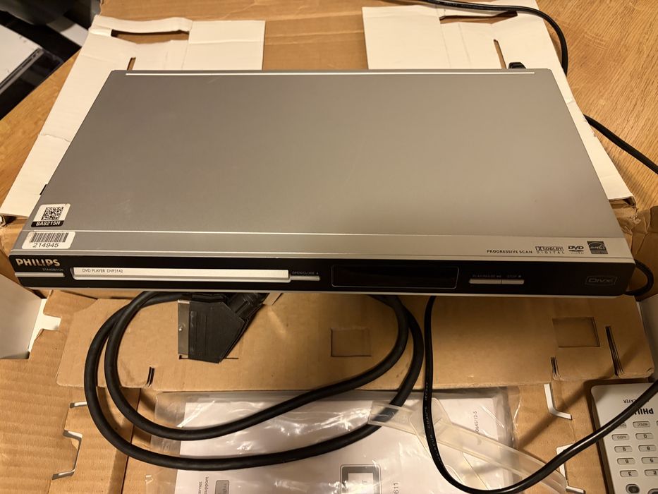 DVD Player Philips DVP3142, DivX