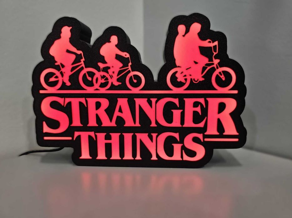 Lampă LED Stranger Things | Lampă decorativă cameră | Cadou fani
