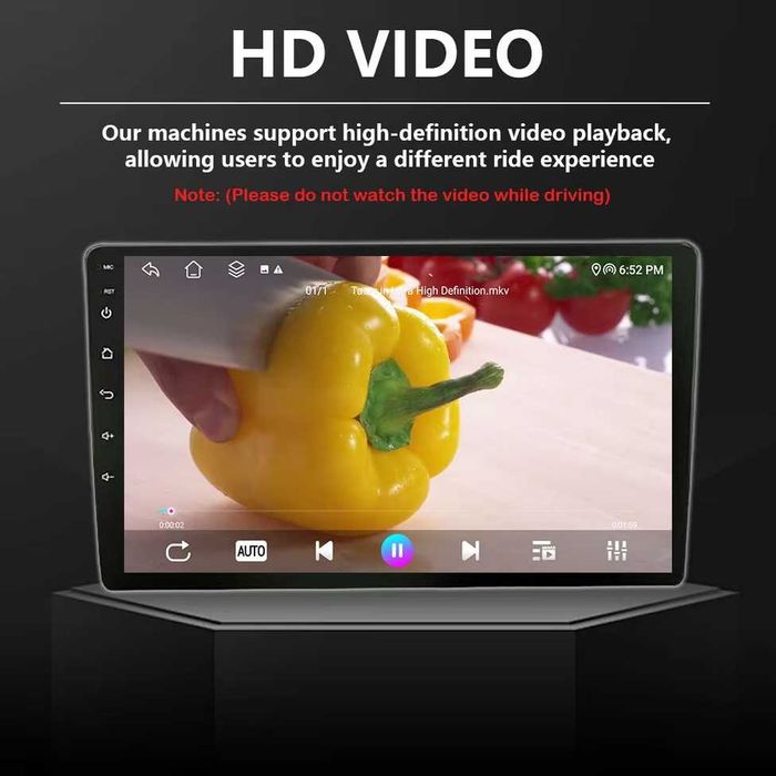 Honda CR-V_2 2001-2006 9” 2-DIN мултимедия с Android 12, 2/32GB