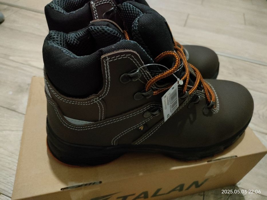 Ботинки защитные кожа