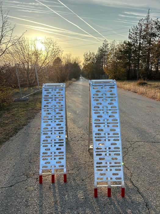 Алуминиеви рампи (2 бр.) Товароносимост макс. 1360 кг