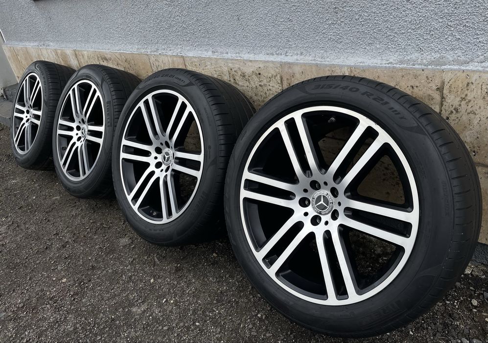 Jante Roti 21 Originale 5X112 Mercedes GLE ML W167 Anvelope vara 275 45 R21 / 315 40 R21