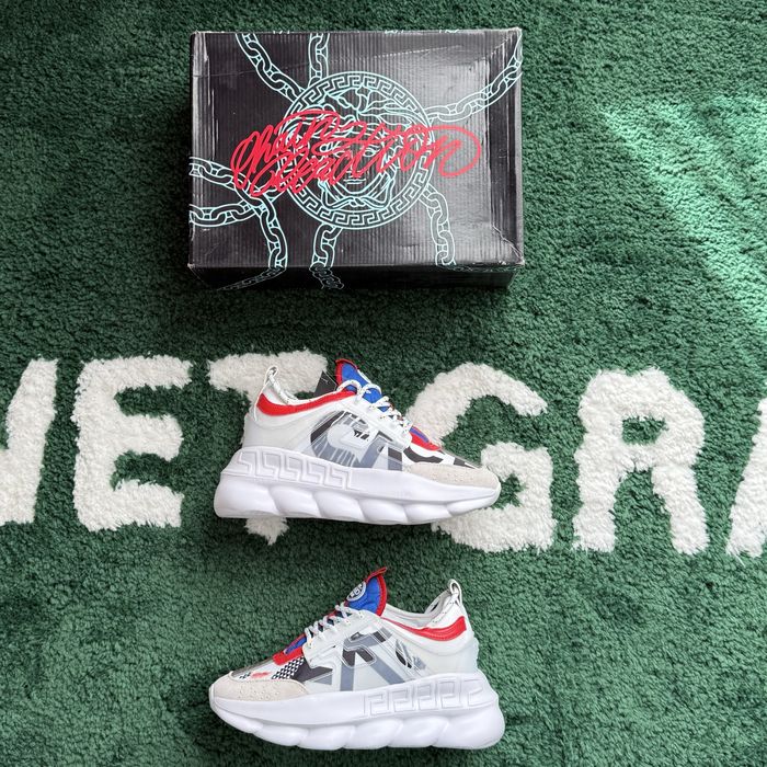 Versace Chain Reaction 42 Alb - Multiolor / Medusa