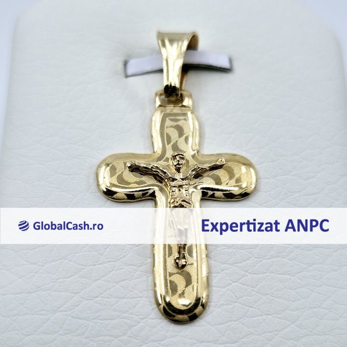 Cruce din aur de 14k, 3.10g | GlobalCash.ro #GR115494