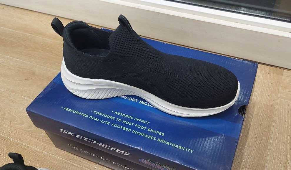 Skechers кеды, черные, 42