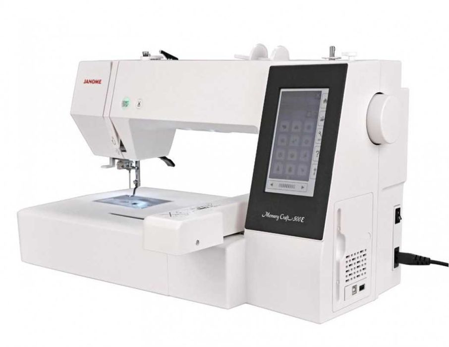 Вышивальная машина janome 500e. Janome memory craft 500e (mc 500e). Джаноме 550е вышивальная машина. Швейно-вышивальная машина janome memory craft 500e. Джаноме 200 е.