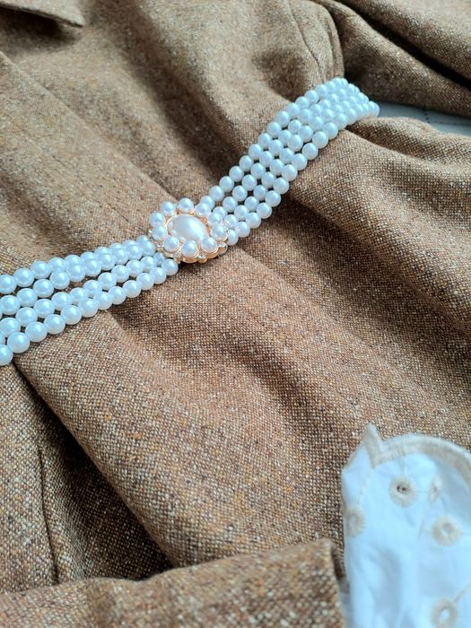 Palton scurt din matase si