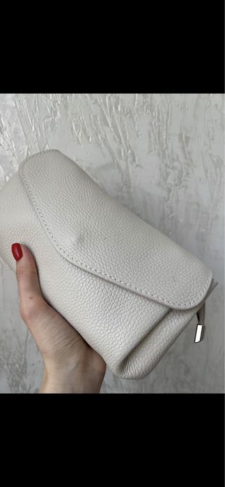 Сумка клатч конверт итальянская кожа