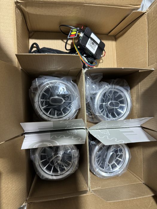 Set Grile guri ventilatie led Mercedes V Class Vito Viano W447