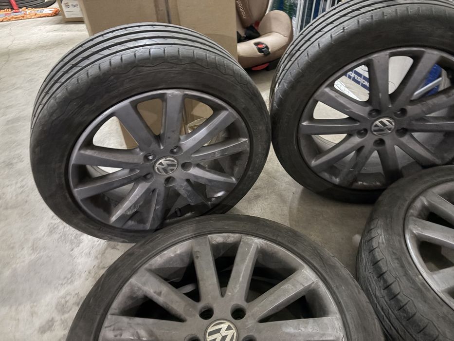 Джанти за VW с летни гуми - запазени