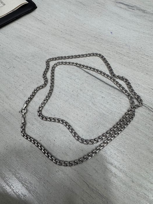 мужская цепочка из серебра