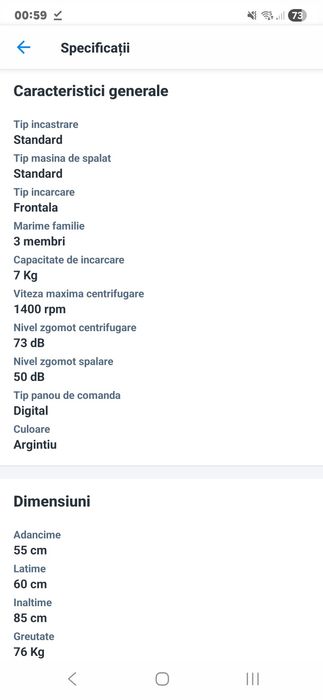 Masina de spalat rufe Samsung WW70M644OPX/LE, Addwash, QuickDrive, 140