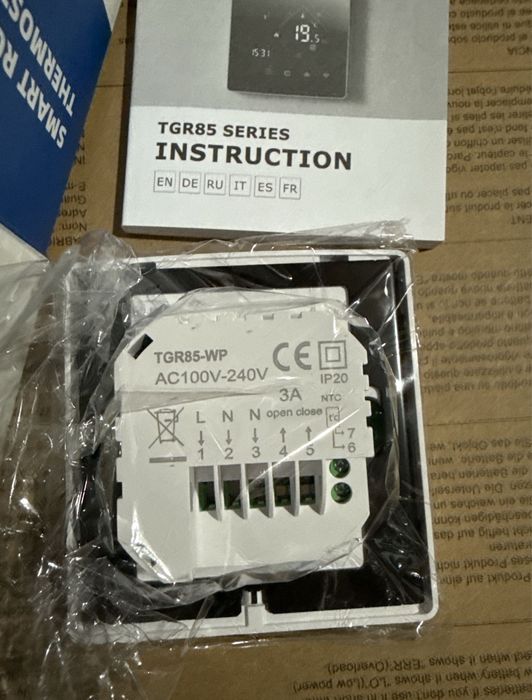 Termostat Beok TDR89W-Wifi-WP centrala,boiler,pardoseala,incalzire gaz