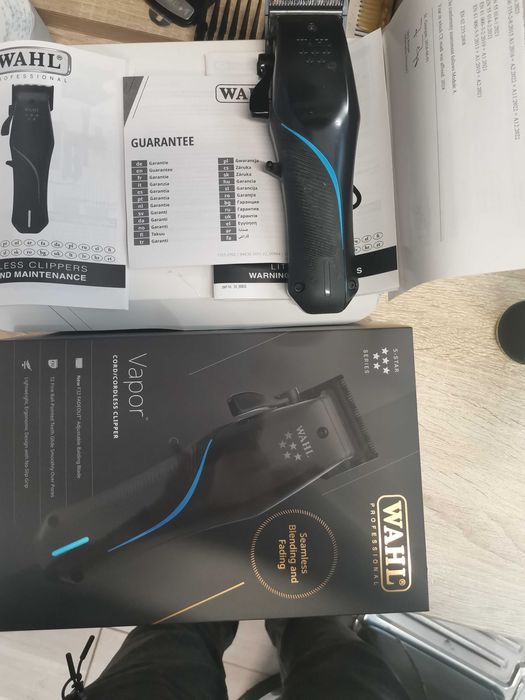 Vand masina de tuns WAHL VAPOR in garantie, nefolosita