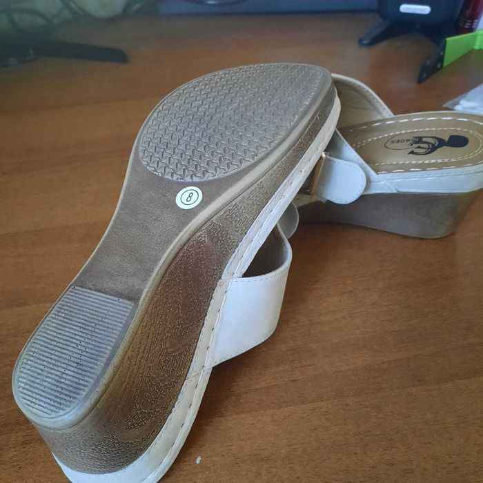 Кожаные босаножки из США