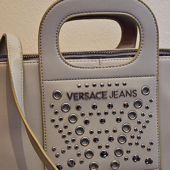 Geantă Versace Jeans de piele originală