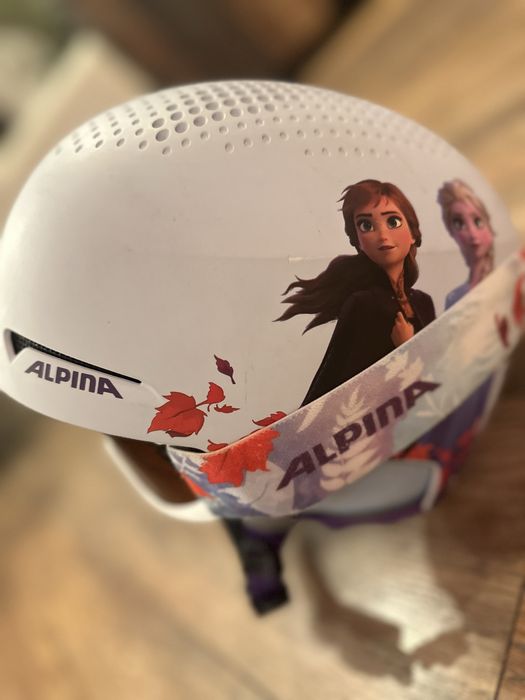 Детска ски каска и маска ALPINA Леденото кралство