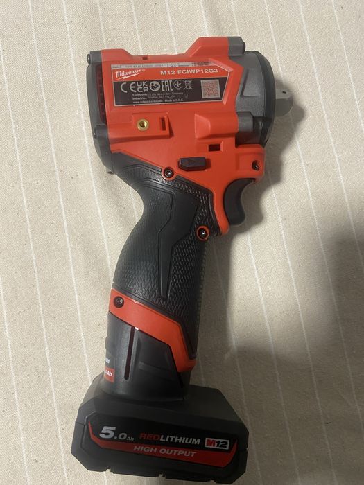 Milwaukee impact 1/2 model nou 750 nm putere