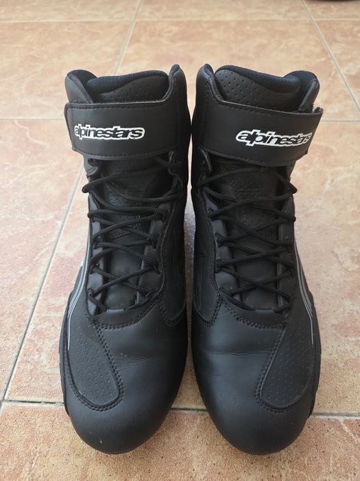Мото боти ALPINESTARS FASTER-3 черно/бели, като нови